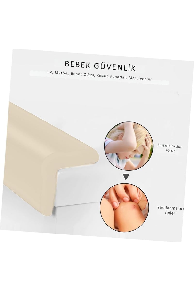 2 Metre Mobilya Kenar Koruyucu Kauçuk Çocuk Güvenliği Köşe Bebek Çocuk Koruma Seti Ve Masa Koruma