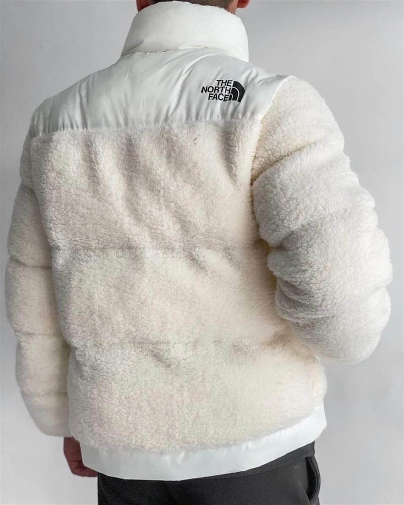 TNF Peluş Detay Şişme Mont