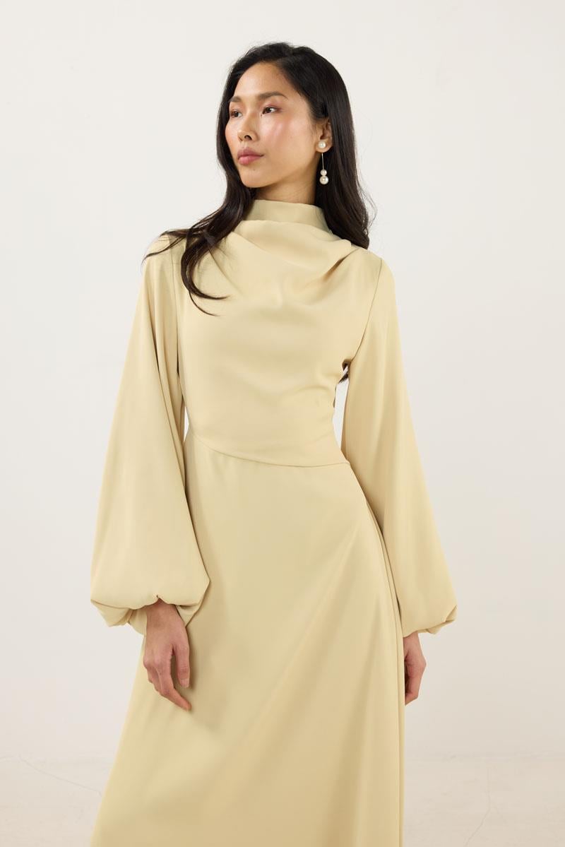 Abiye Elbise Sarı