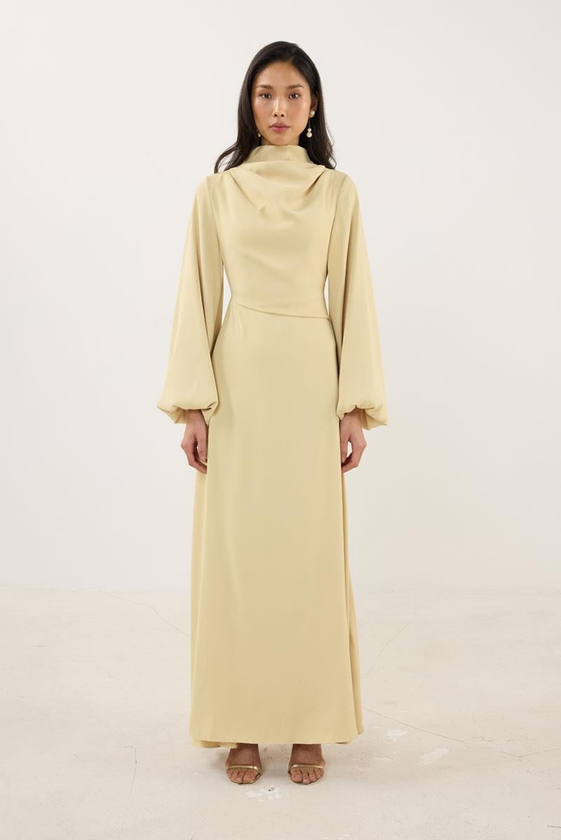 Abiye Elbise Sarı