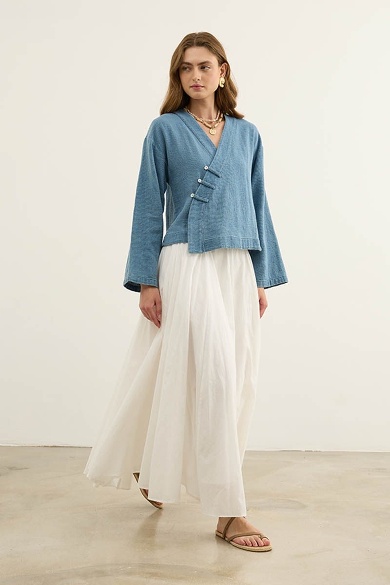 Armür Kot Kimono Mavi
