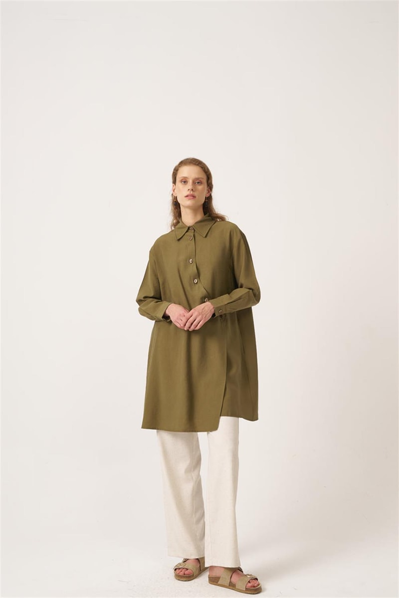 Asimetrik Kesim Gömlek