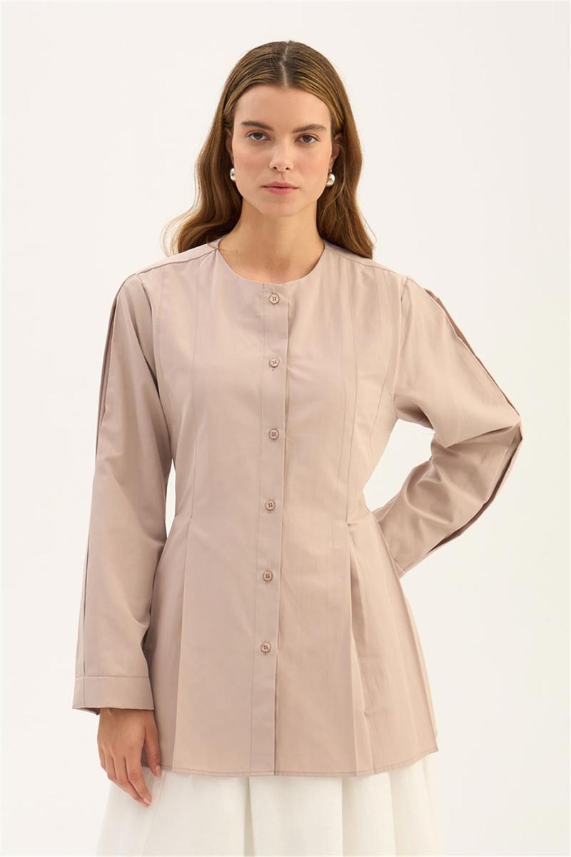 Bisiklet Yaka Gömlek