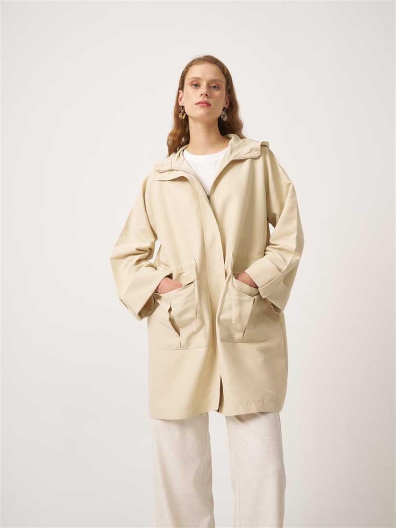 Cepli Fermuarlı Ceket