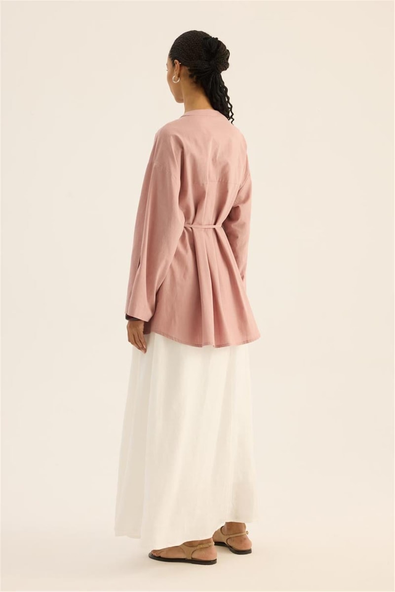 Kimono Gömlek Pudra