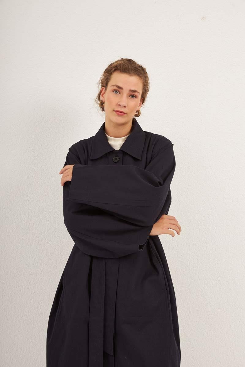 Pamuk Gabardin Trençkot