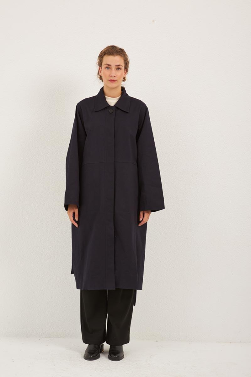 Pamuk Gabardin Trençkot