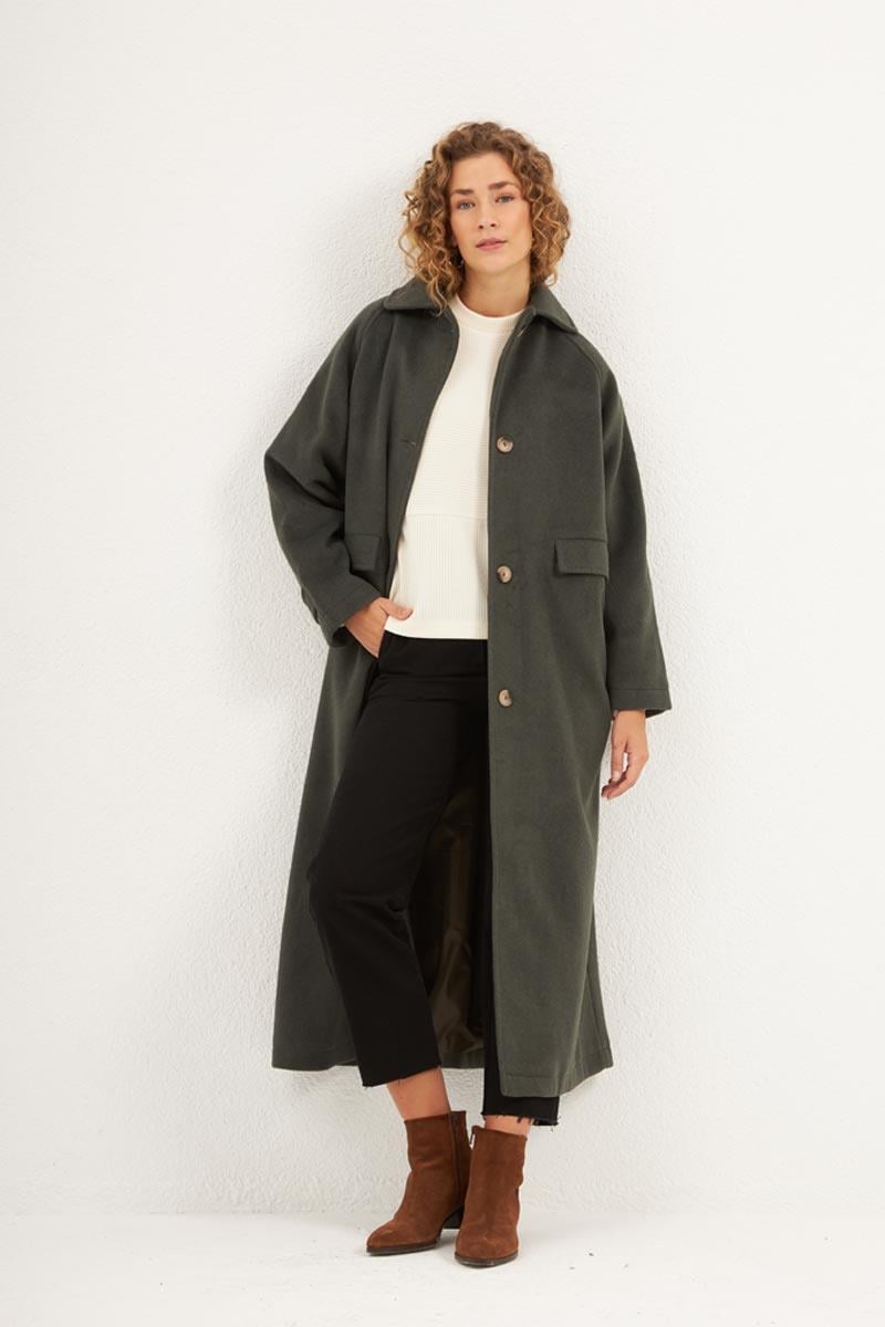 Reglan Kollu Uzun Kaban