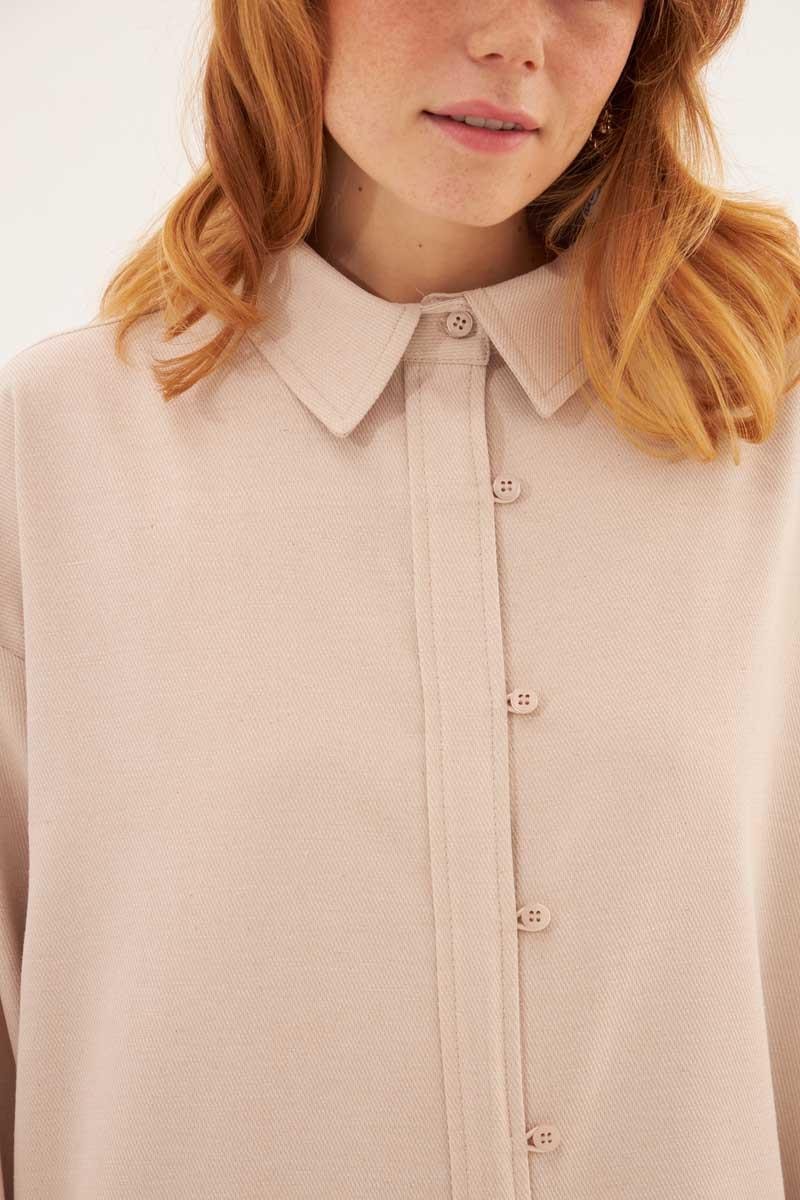 Tamamı Britli Gömlek