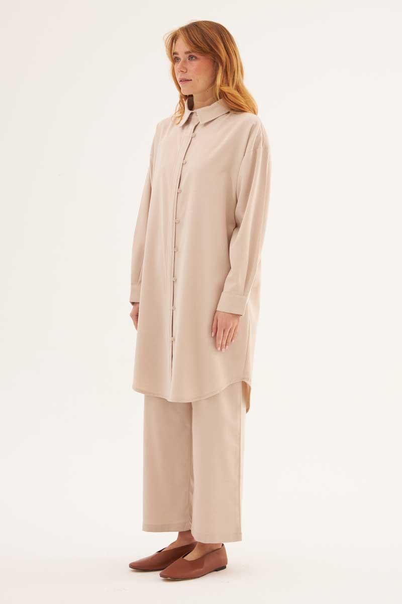 Tamamı Britli Gömlek