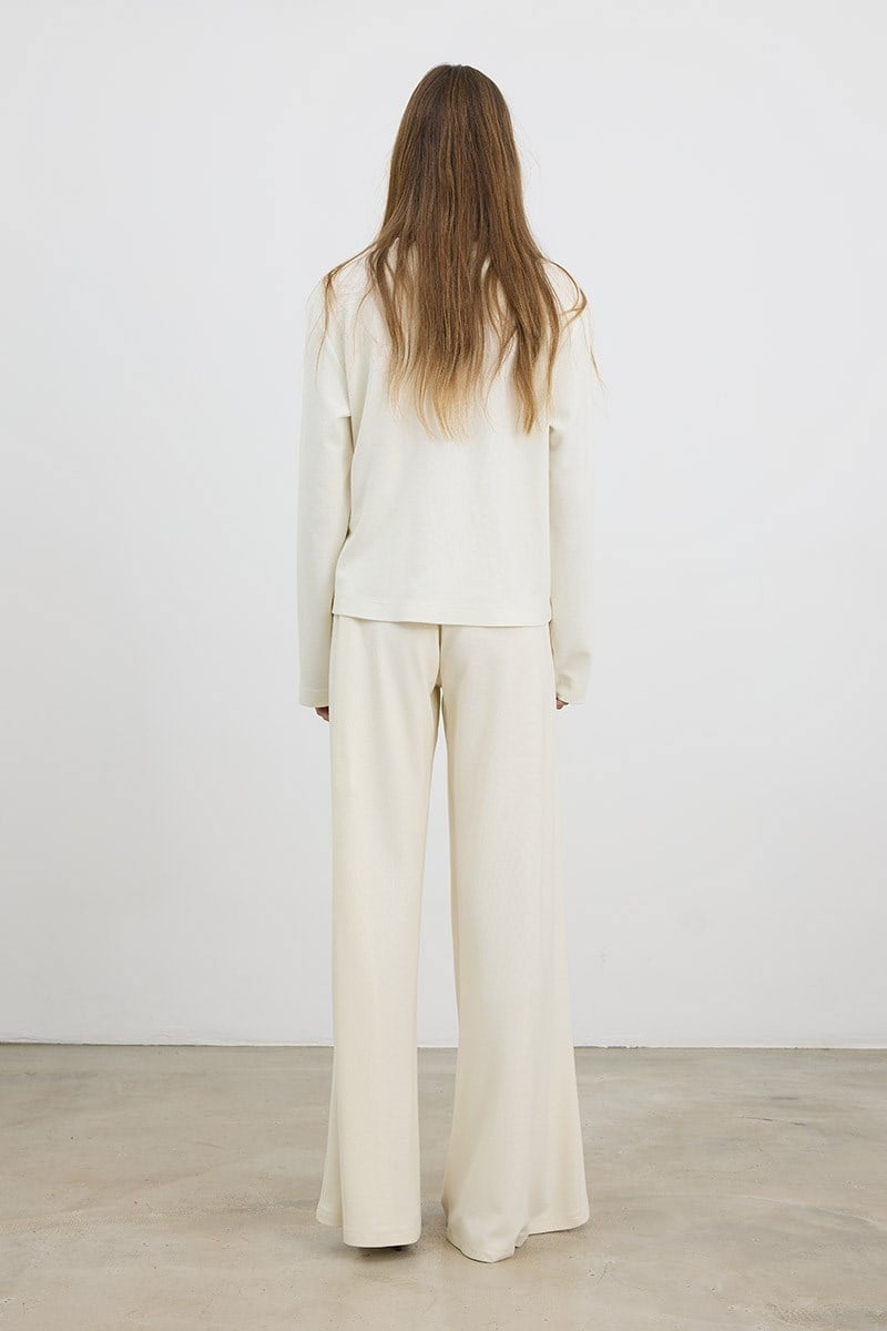 Ultrasoft Triko Pantolon Ekru
