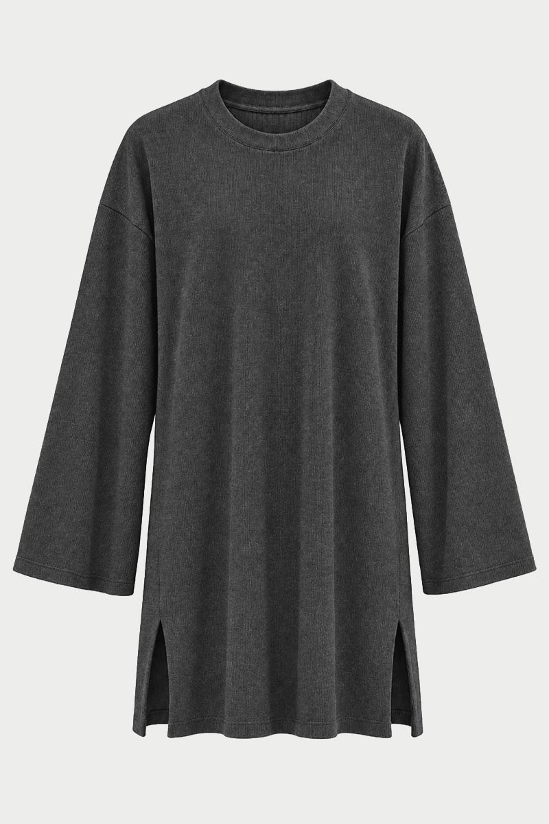 Ultrasoft Triko Tunik Antrasit