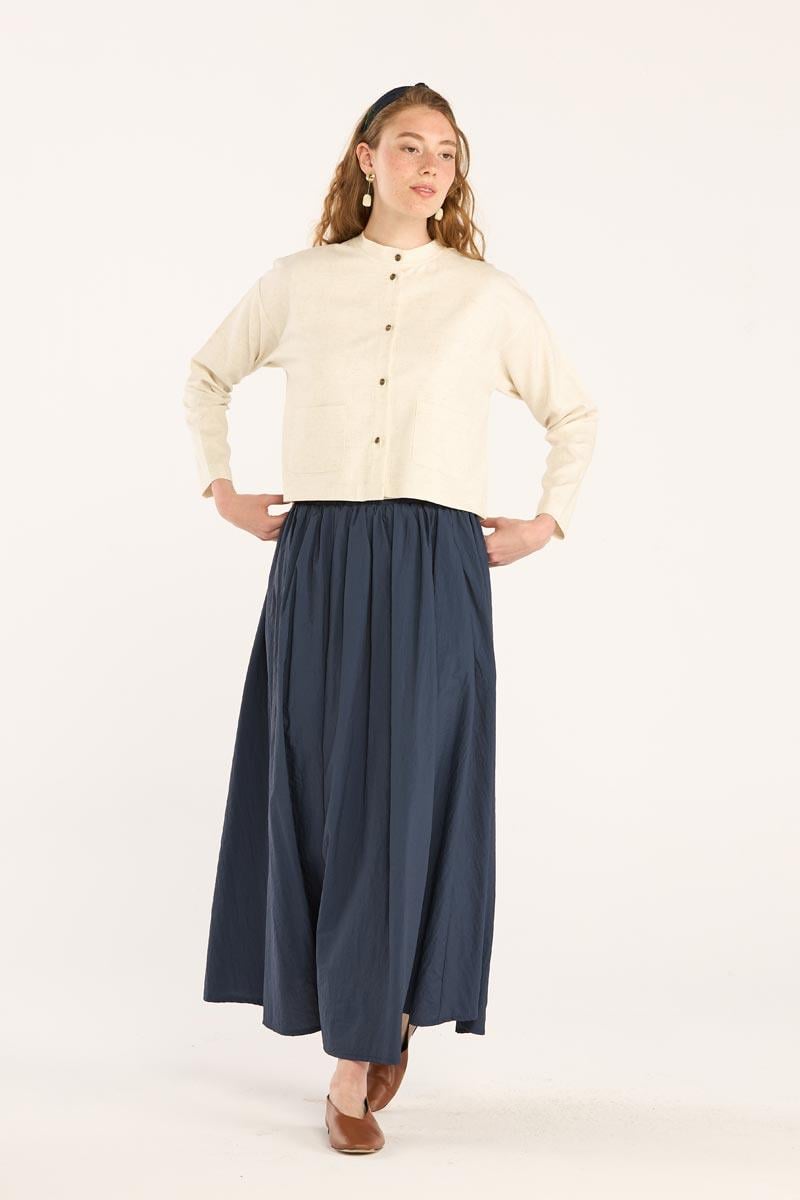 Yazlık Keten Hırka