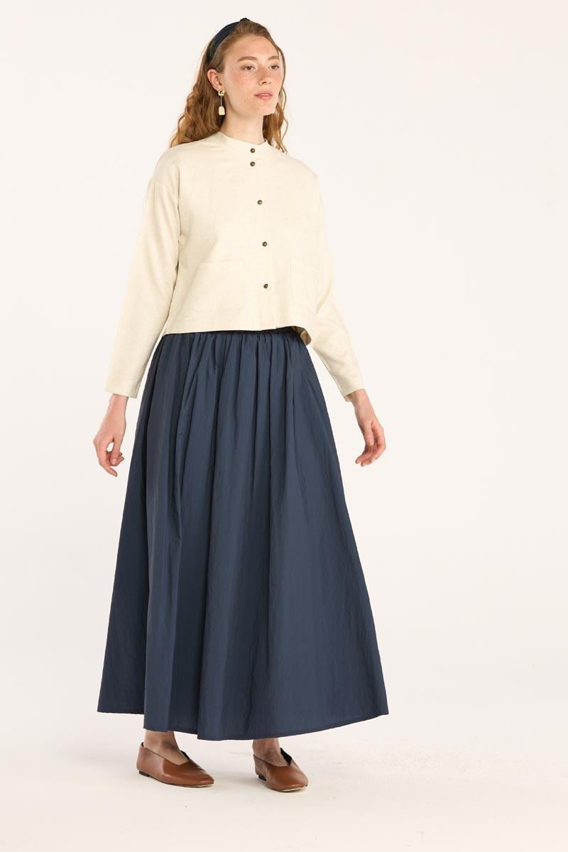 Yazlık Keten Hırka