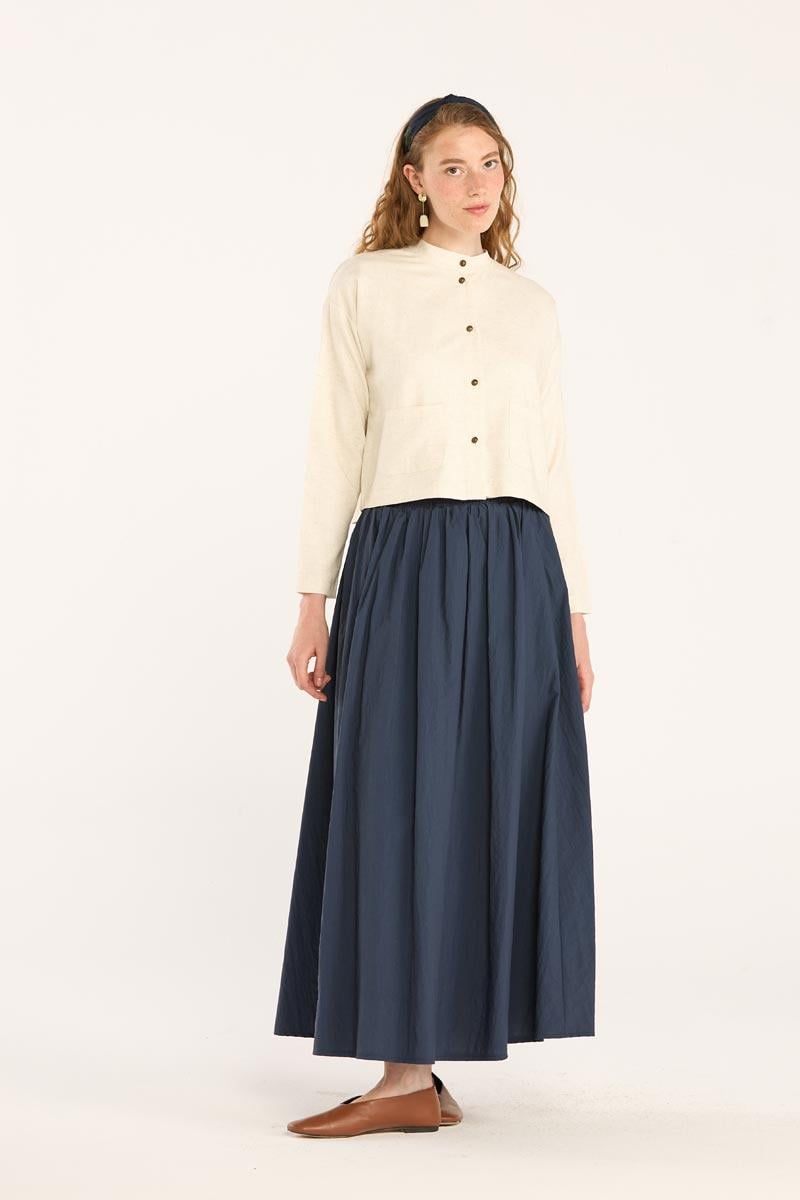 Yazlık Keten Hırka