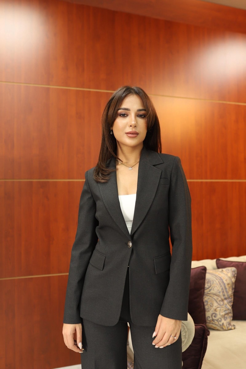 Amelia Takım - Koyu Antrasit 