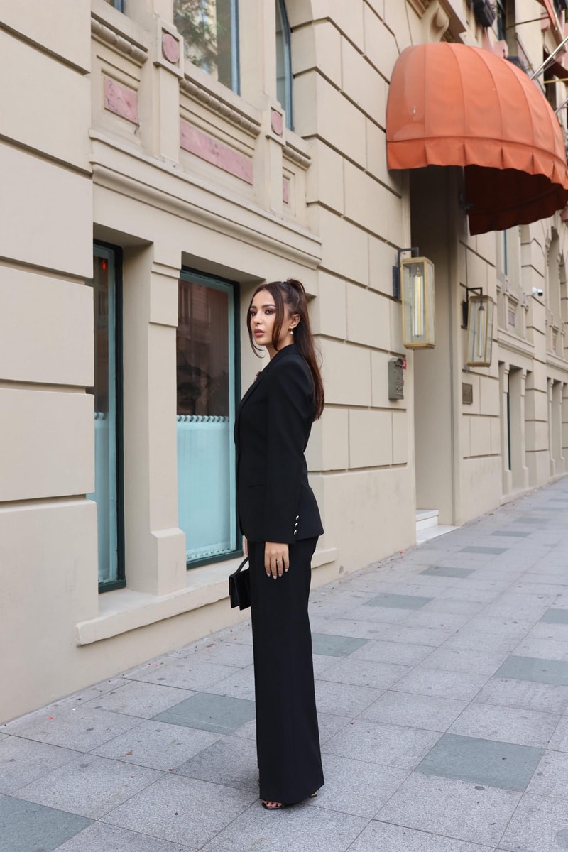Amelia Takım - Siyah 