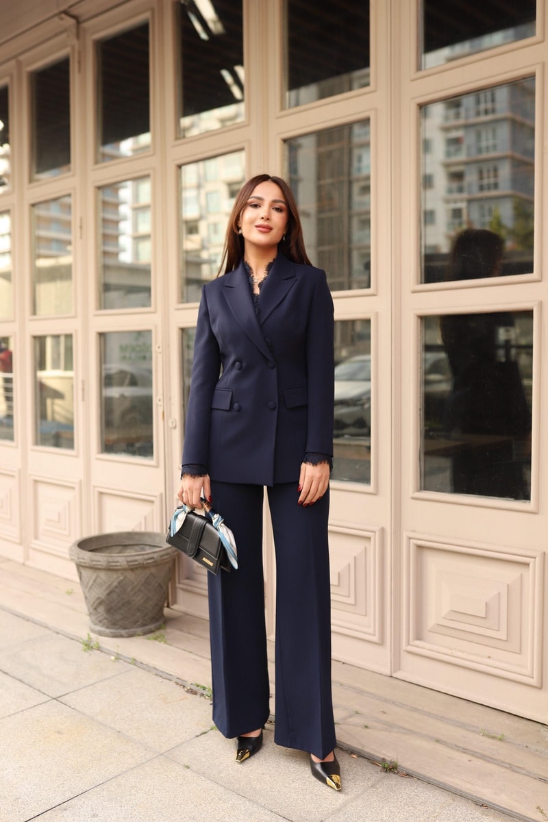Camélia Takım- Lacivert
