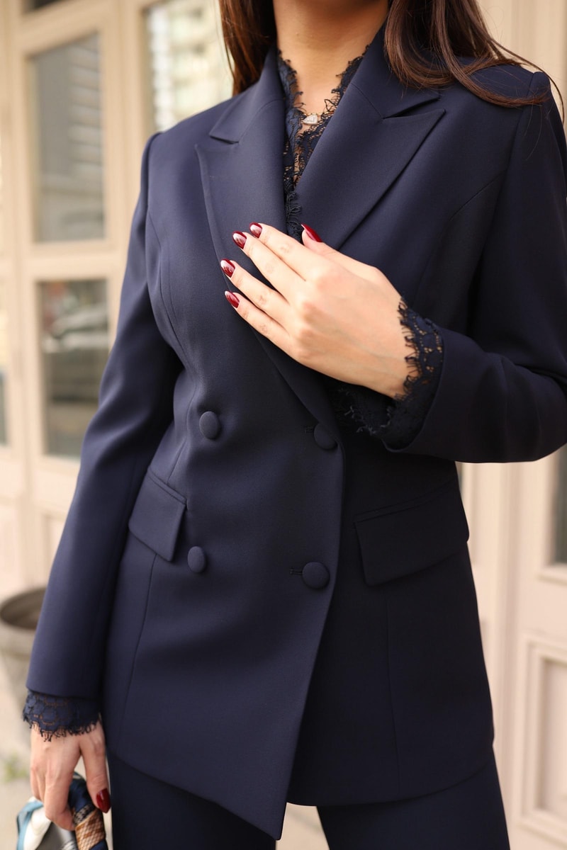 Camélia Takım- Lacivert