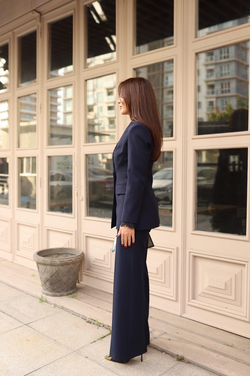 Camélia Takım- Lacivert