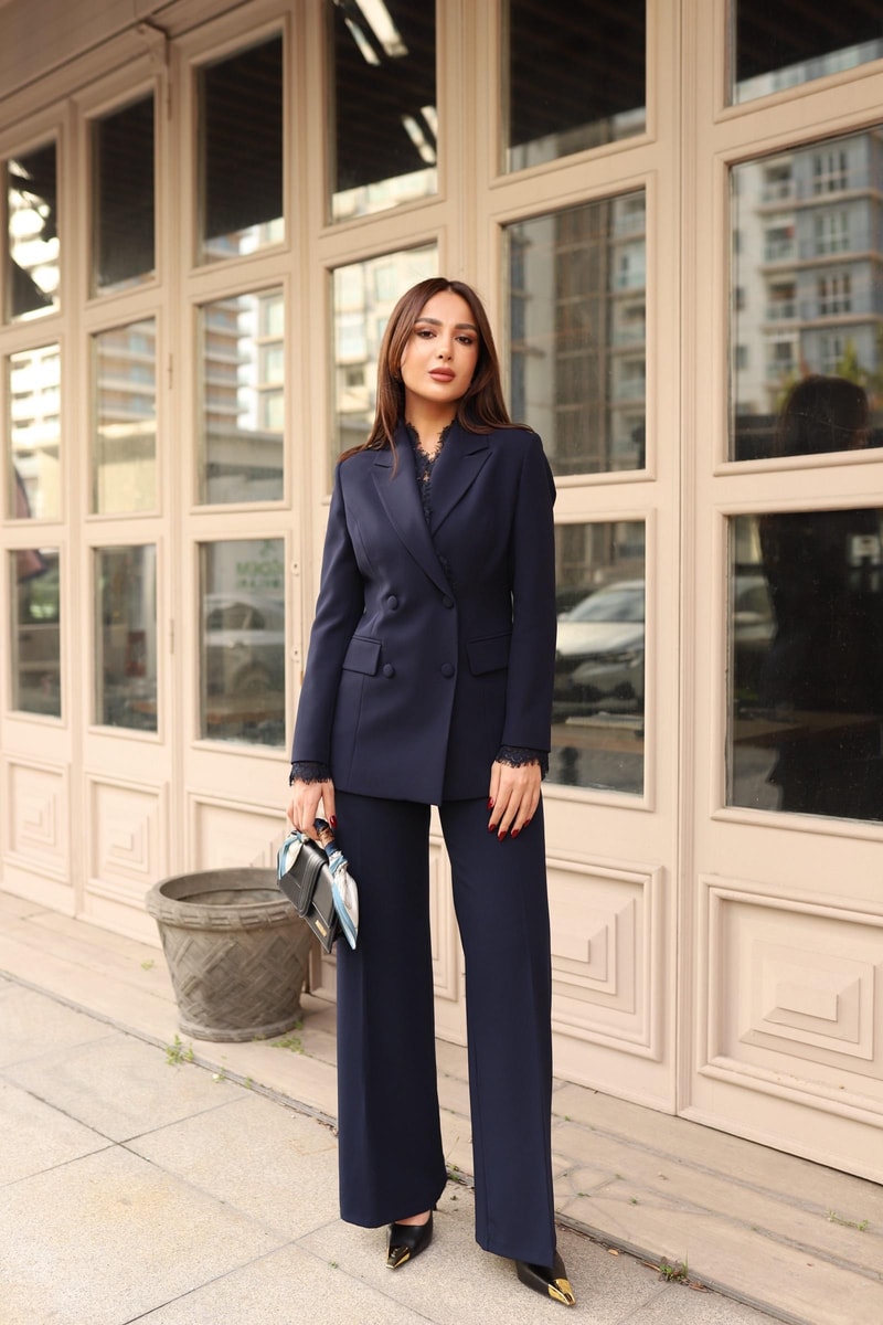 Camélia Takım- Lacivert