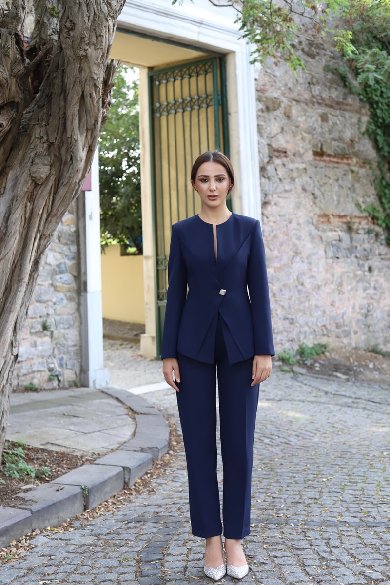 İzabel Takım-Lacivert 