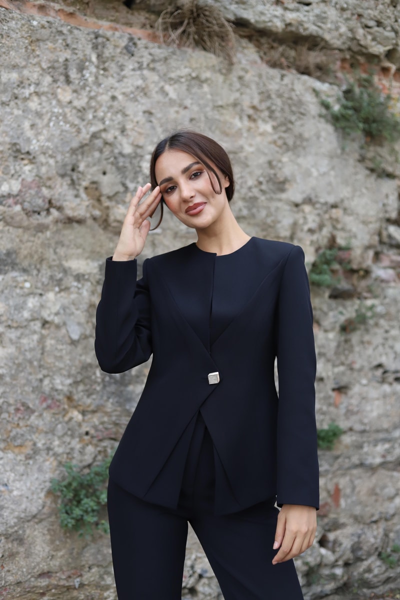 İzabel Takım-Siyah 