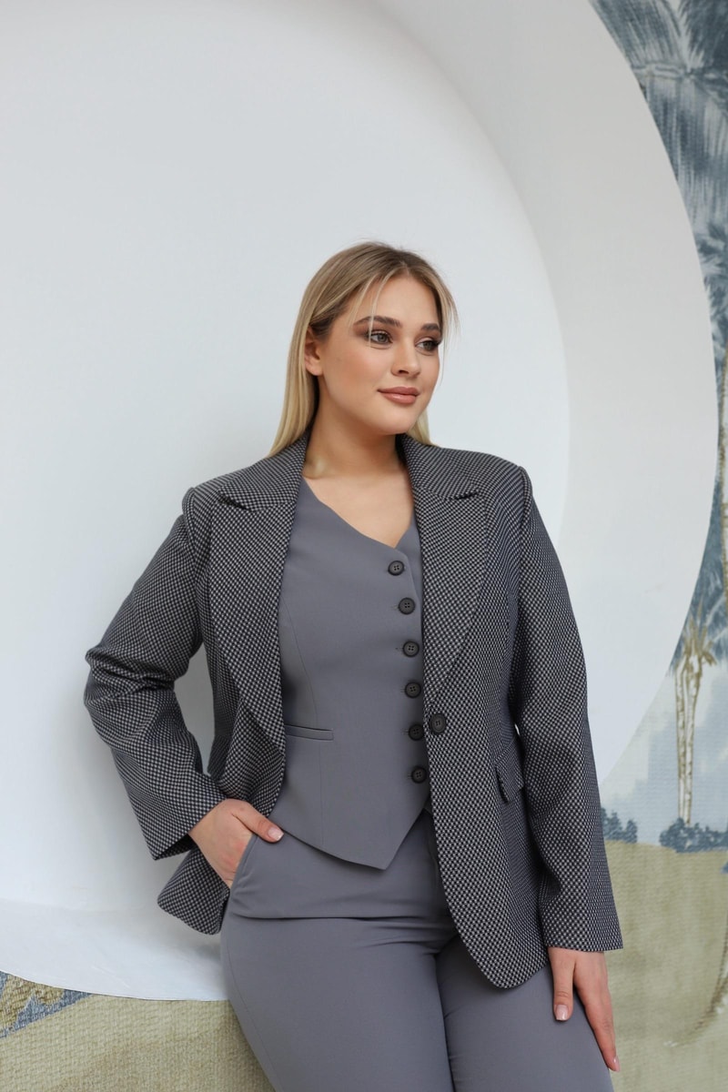 Maria Takım- Gri 