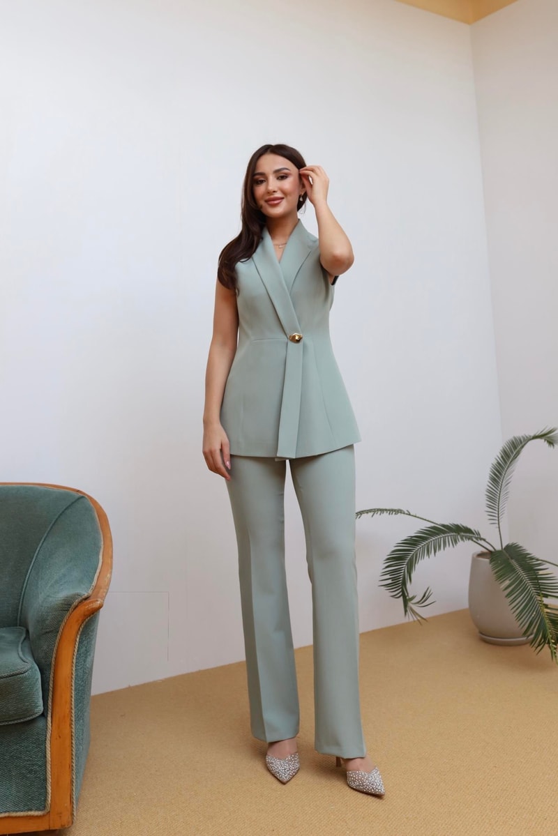 Marina Yelek Takım- Mint