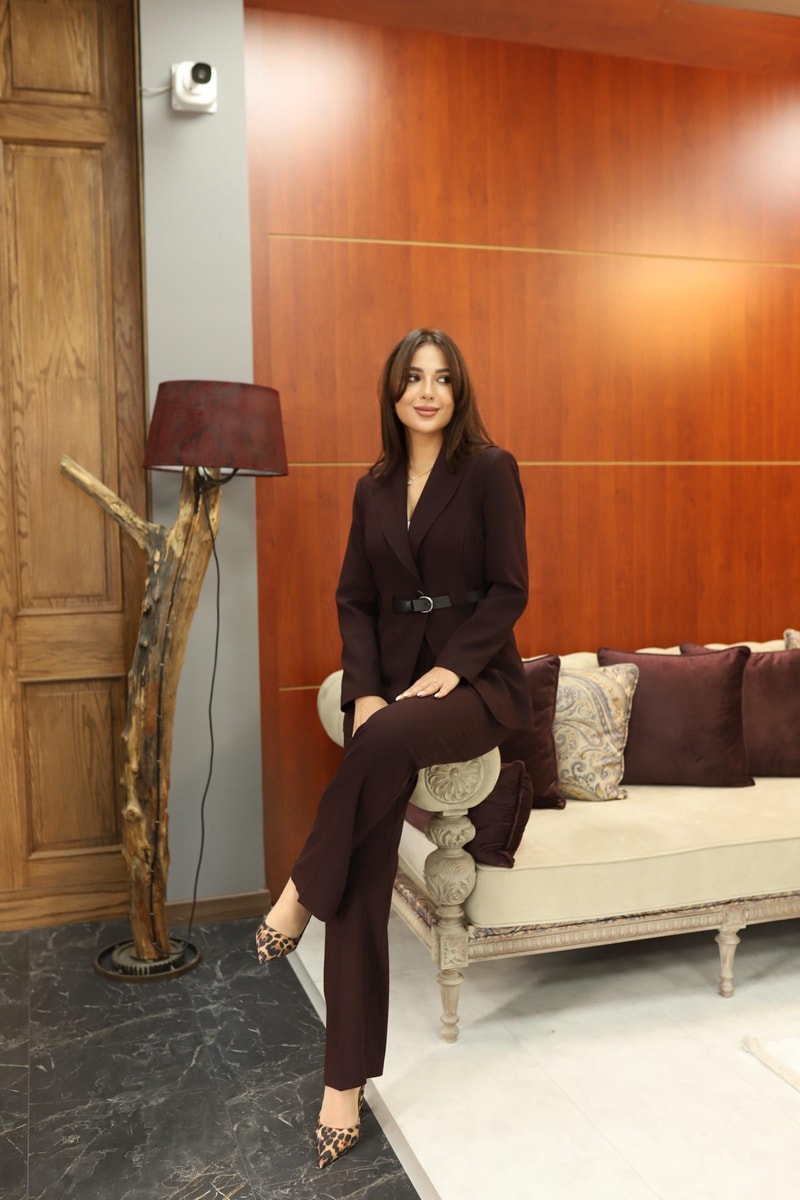 Siena Takım - Koyu Bordo