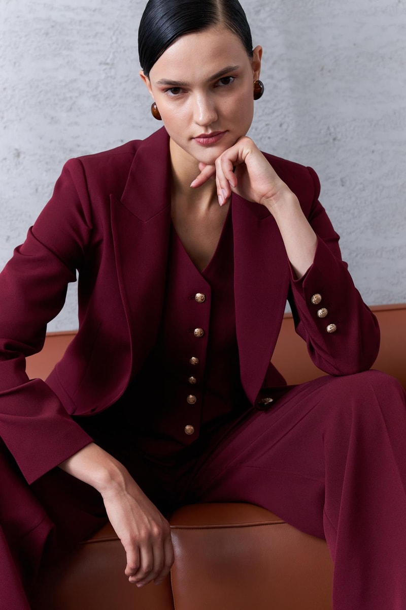 Victoria Takım - Şarap bordosu 