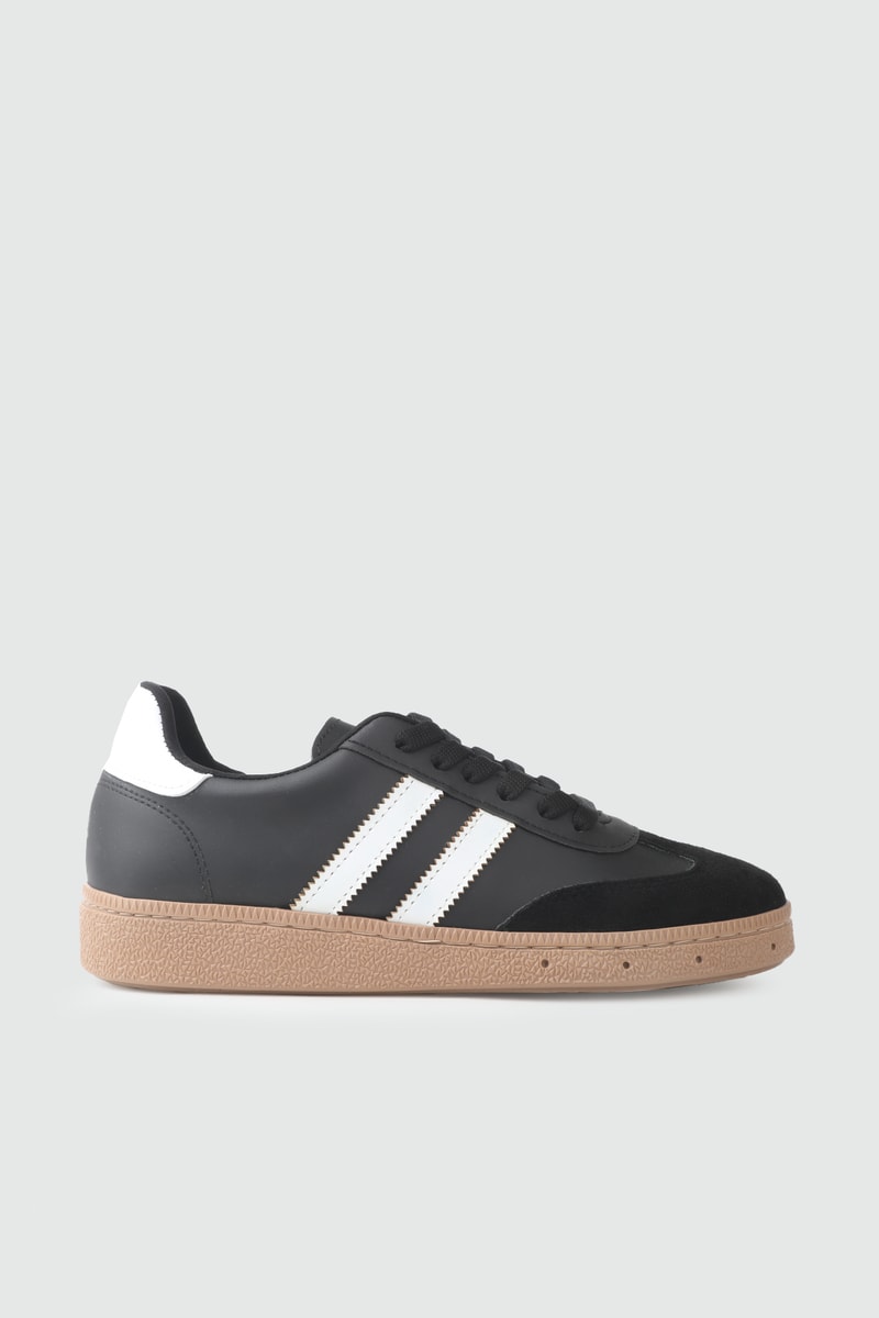 kadın günlük rahat ayakkabı Siyah Cilt Siyah Süet Kadın Spor Ayakkabı My Bella Ş-2 Kadın Sneaker My Bella Ş-2 My Bella Ş-2 Kadın 26Y