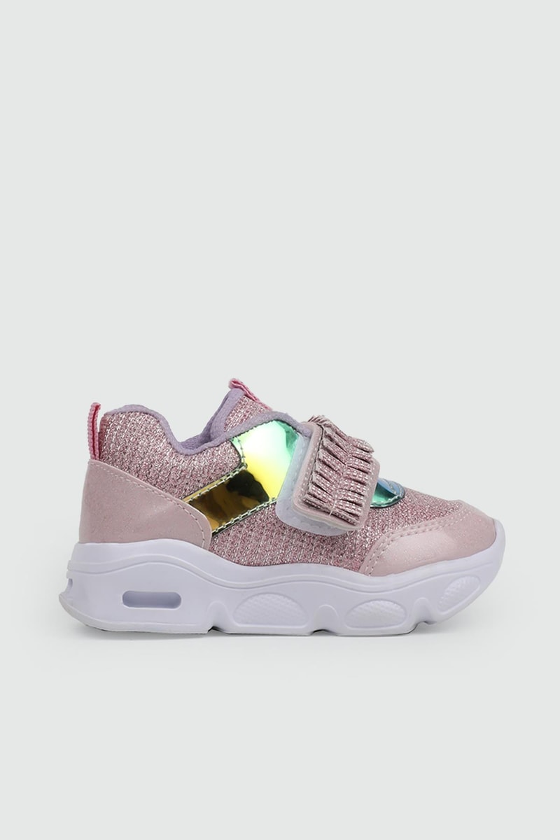 Simli Rahat Sneaker Pembe Simli Bebek Sneaker BOLİMEX 6800 Bebek Sneaker Bolimex BOLİMEX 6800 Bebe 25Y