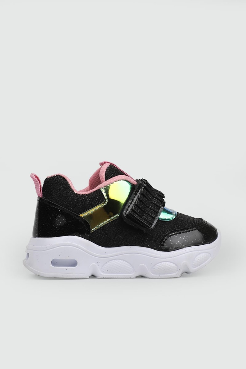 Simli Rahat Sneaker Siyah Simli Bebek Sneaker BOLİMEX 6800 Bebek Sneaker Bolimex BOLİMEX 6800 Bebe 25Y