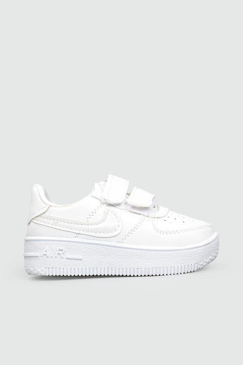 Air Taban Rahat Nefes Alır Beyaz Beyaz Çocuk Spor Ayakkabı AIRWALK Çocuk Sneaker Beınsteps BEİNSTEPS AIRWALK 22K