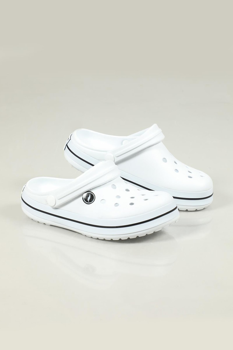 Cross Modeli Beyaz Beyaz Siyah Unisex Terlik 0079 Unisex Terlik SONİMİX Sonimix Ceox 0079 Unisex Crocs