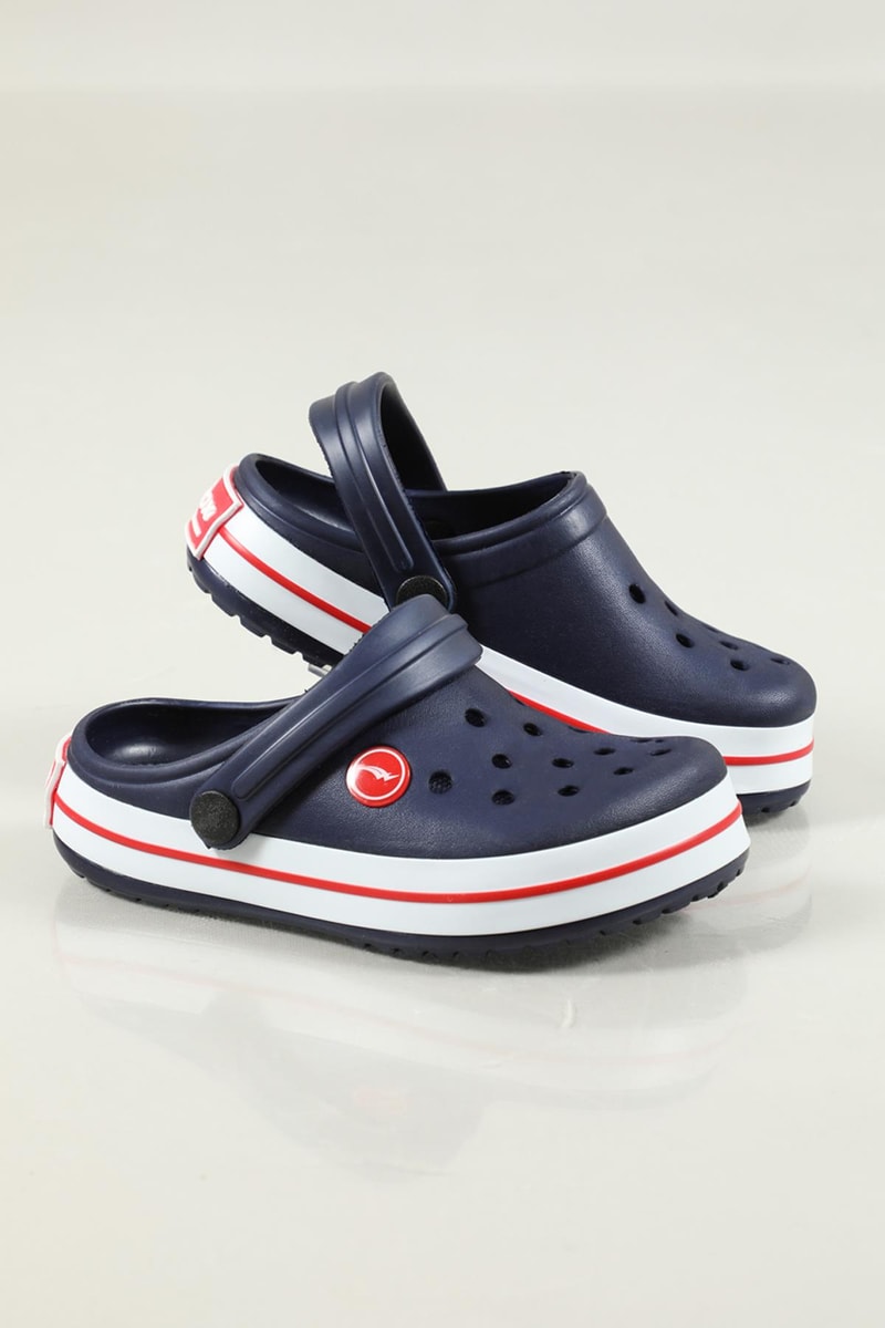 Cross Modeli Laci Beyaz Kırmızı Çocuk Terlik 0079 Çocuk Terlik SONİMİX Sonimix Ceox 0079 Çocuk Crocs