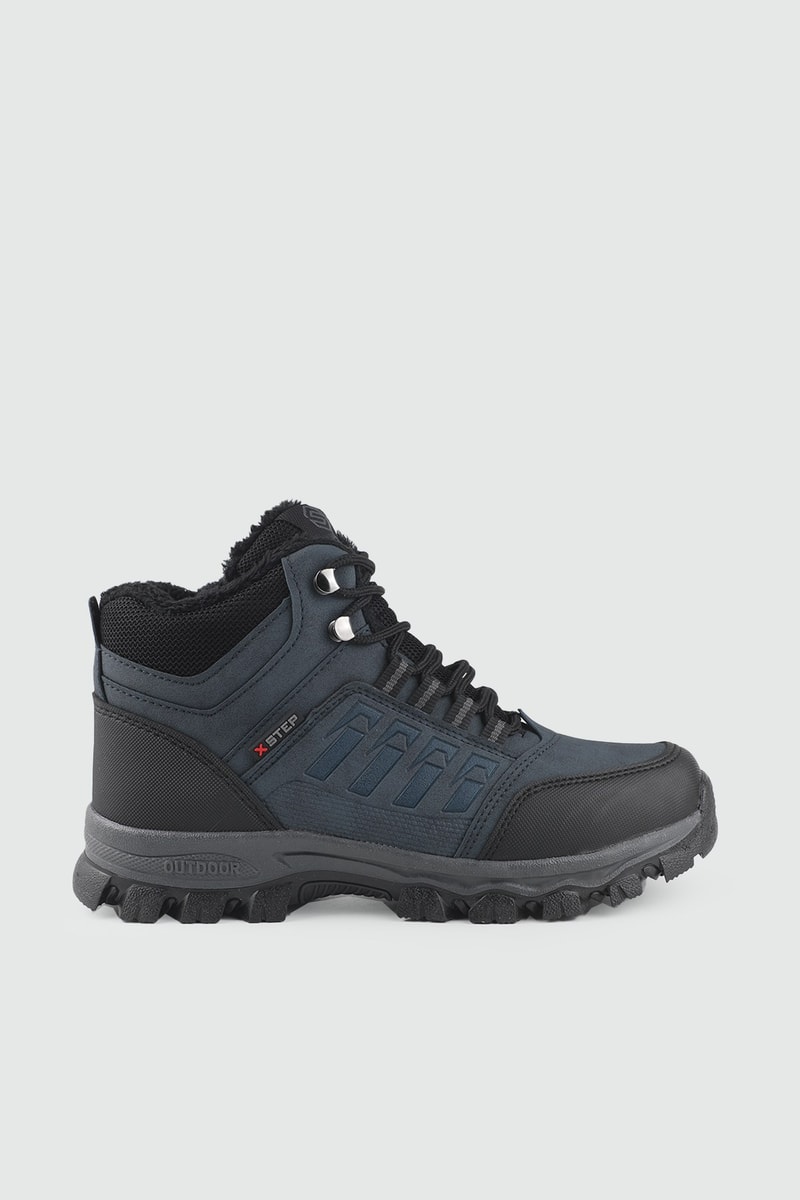 Erkek Outdoor Bot Lacivert Erkek Bot XSTEP X6 Erkek Günlük Confort Bot XSTEP XSTEP 25K X6 MER BOT
