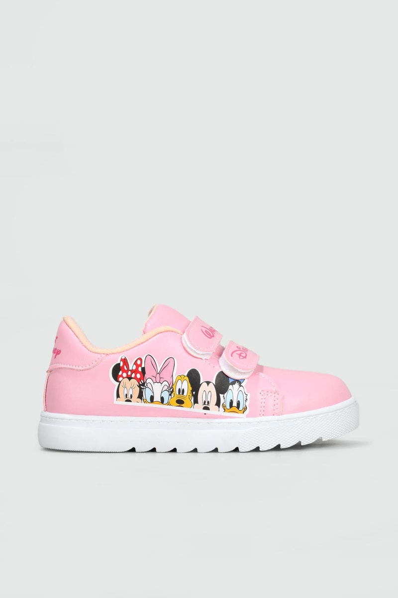 Esnek Taban Unicorn Baskılı Cırtlı Sneaker Pudra Çocuk Spor Ayakkabı UNİCORN Çocuk Sneaker Beınsteps Beinsteps Unicorn 22y