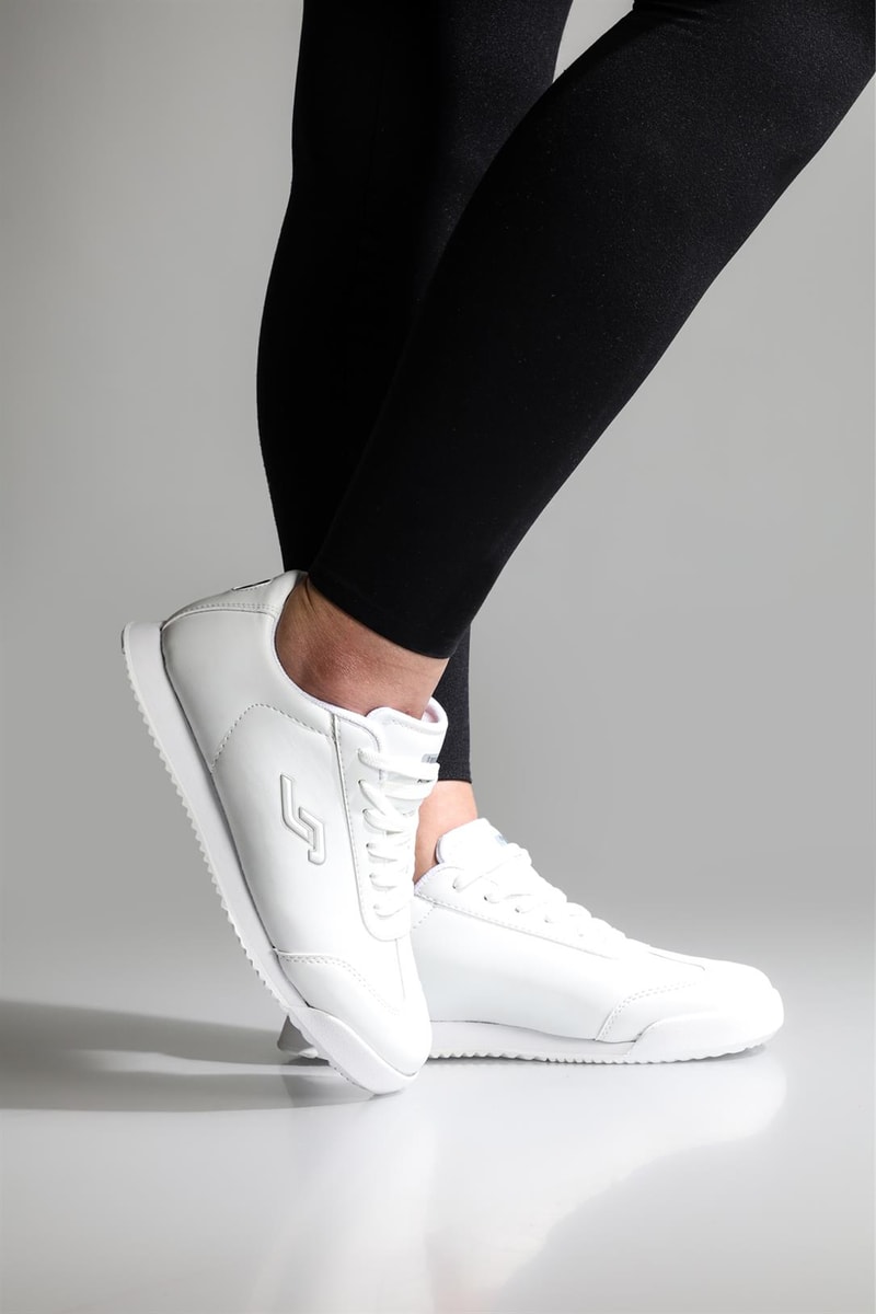 Günlük Bağcıklı Beyaz Erkek Spor Ayakkabı 28165 Unisex Günlük Spor Ayakkabı Jump JUMP 28165 UNİSEX SPOR