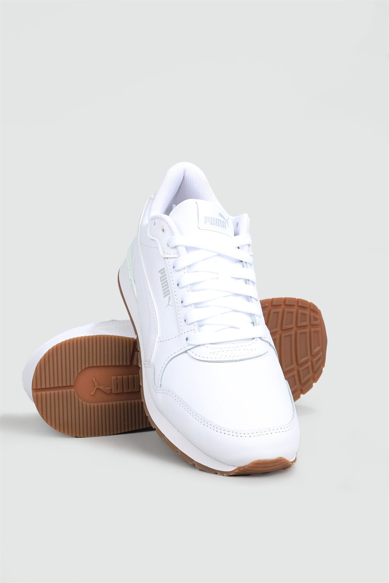 Günlük Koşu Yürüyüş Beyaz Erkek Spor Ayakkabı 384855-05 Erkek Koşu & Yürüyüş Puma PUMA 384855-05 MER RUNNER