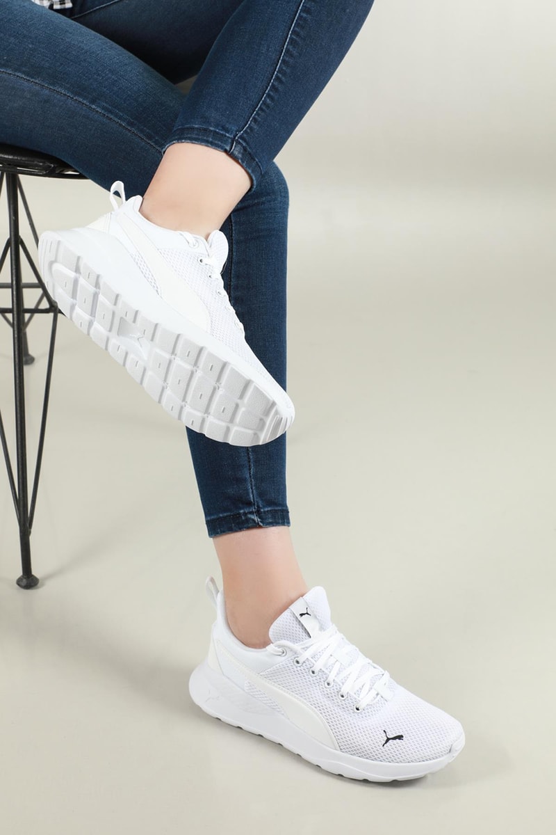 Günlük Koşu Yürüyüş Beyaz Unisex Spor Ayakkabı 372004-02 Unisex Günlük Spor Ayakkabı Puma PUMA 372004-02 GAR