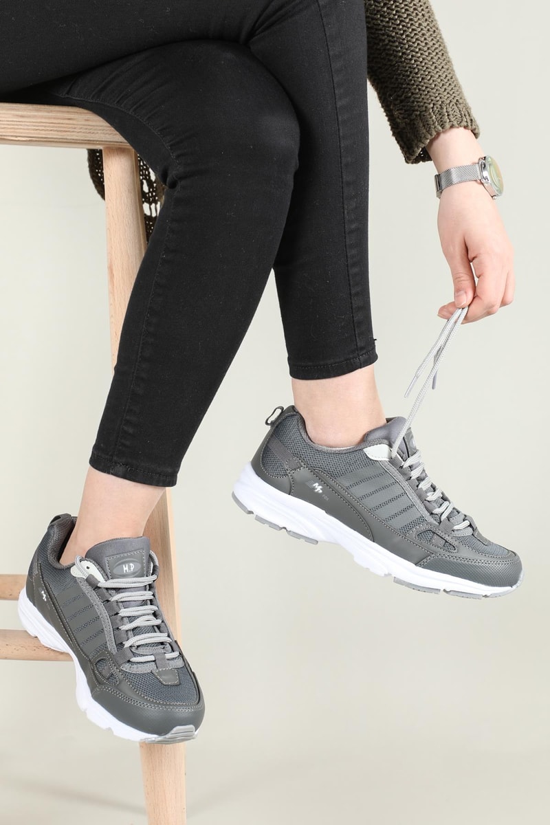 Günlük Koşu Yürüyüş Gri Unisex Spor Ayakkabı 211-1016 Unisex Günlük Spor Ayakkabı M.P M.P 211-1016 UNİSEX SPOR AYAK