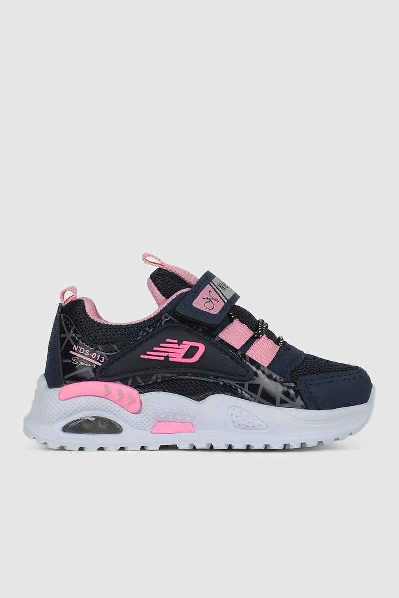 Günlük Rahat Kaymaz Taban Spor Laci Pembe Çocuk Spor Ayakkabı NDRPPS026 Çocuk Günlük Spor Ayakkabı NDROPS NDROPS 026 BEBE 24Y