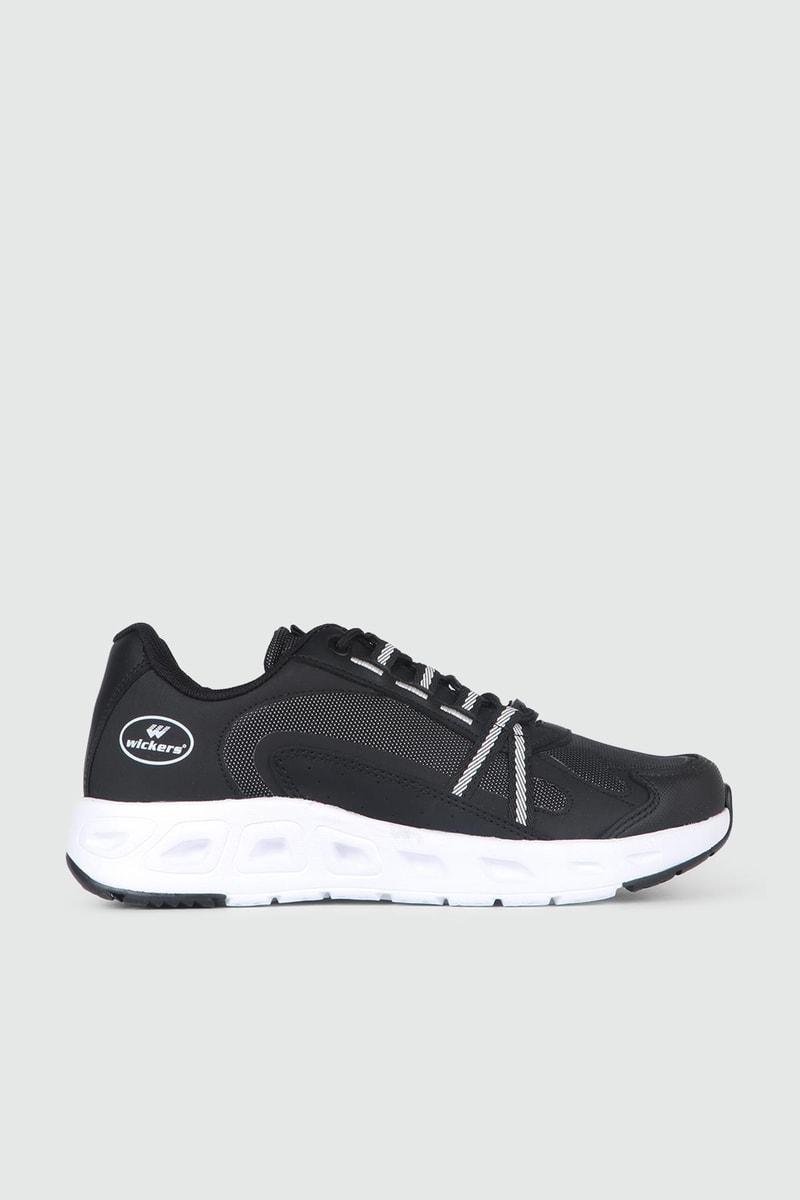 Günlük Rahat Sneaker Siyah Beyaz Erkek Spor Ayakkabı 2711 Erkek Günlük Spor Ayakkabı Wickers WİCKERS 2711 MER SPOR 24K