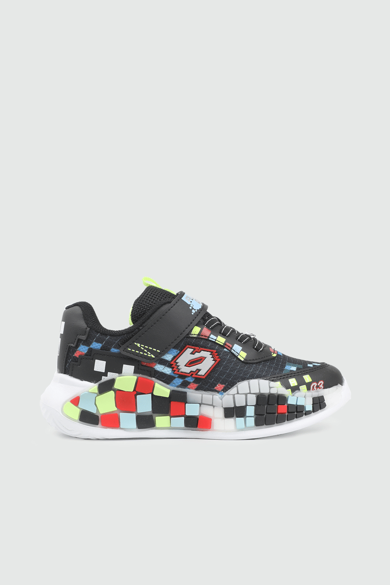 Hafi Rahat Taban Anoraklı Sneaker Siyah Beyaz Çocuk Spor Ayakkabı ALESSİO 03 Filet Çocuk Günlük Spor Ayakkabı Alessio ALESSİO 03 Filet 26Y