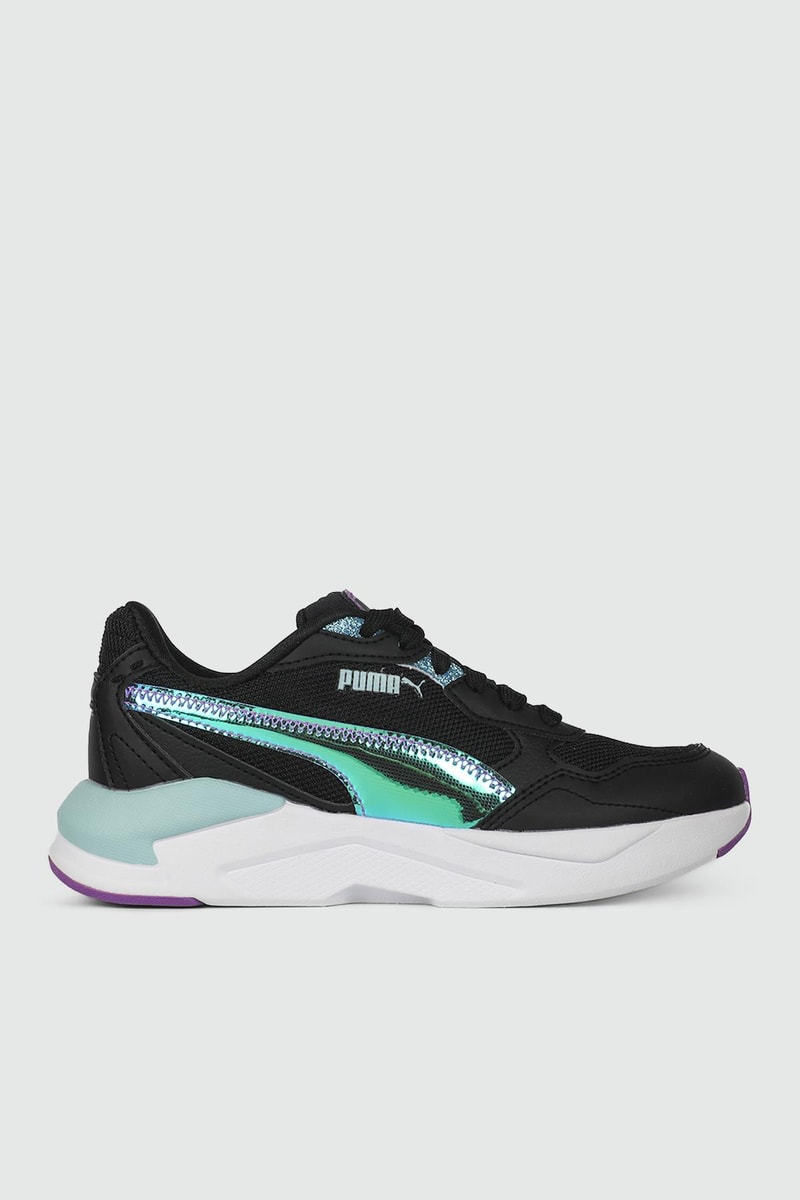 Nefes Alır Günlük Rahat Koşu Yürüyüş Siyah Lila Çocuk Spor Ayakkabı 396566-02 Çocuk Günlük Spor Ayakkabı Puma PUMA 396566-02  X-Ray SpeedLit