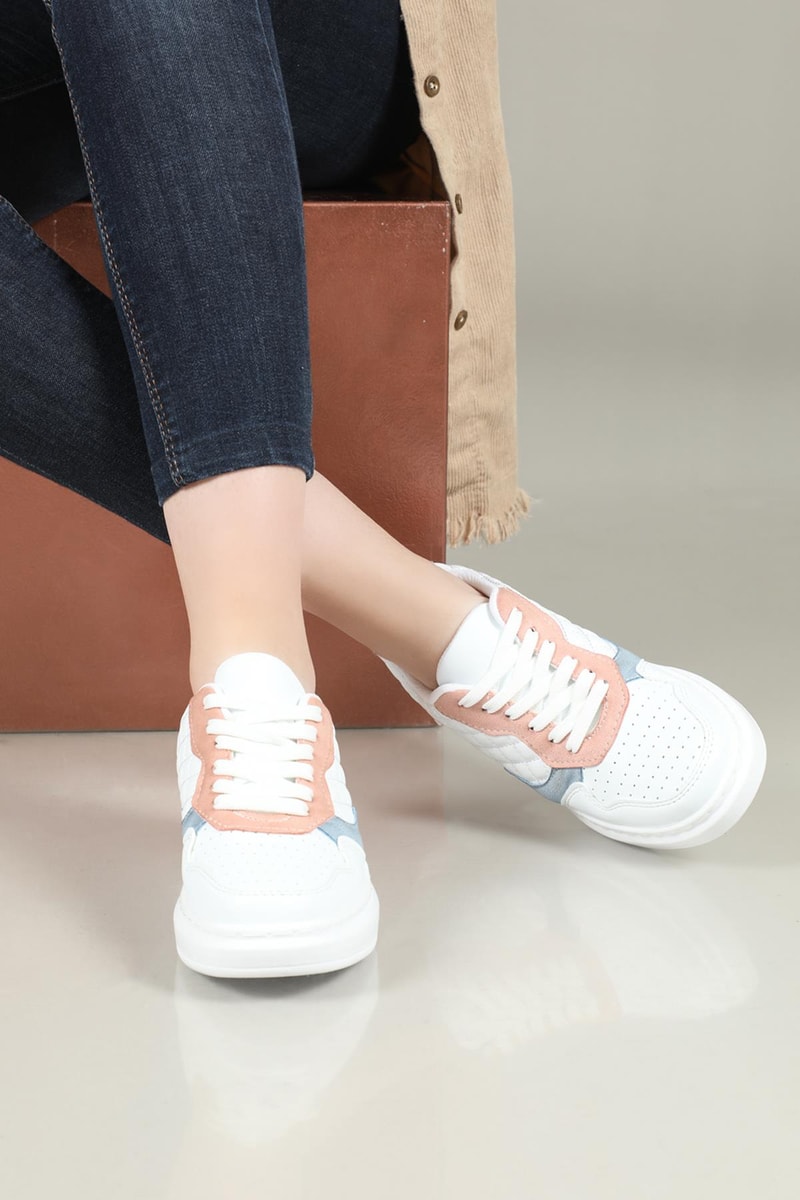 Nefes Alır Ortopedik Byz Mavi Kadın Spor Ayakkabı MARS Kadın Sneaker Beınsteps Beinsteps Ş-8 MARS