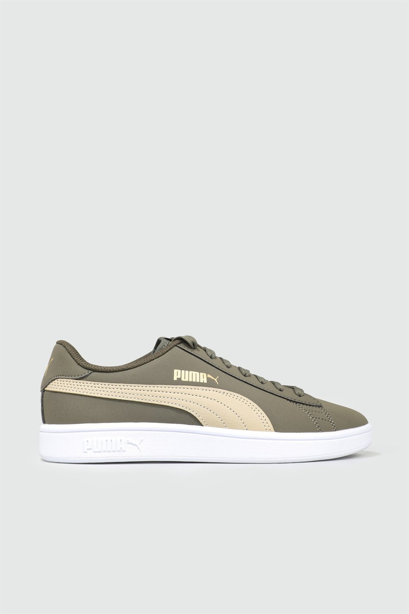 Nefes Alır Ortopedik Haki Erkek Spor Ayakkabı 365160-47 Erkek Koşu / yürüyüş Puma PUMA 365160-47 MER SMASH