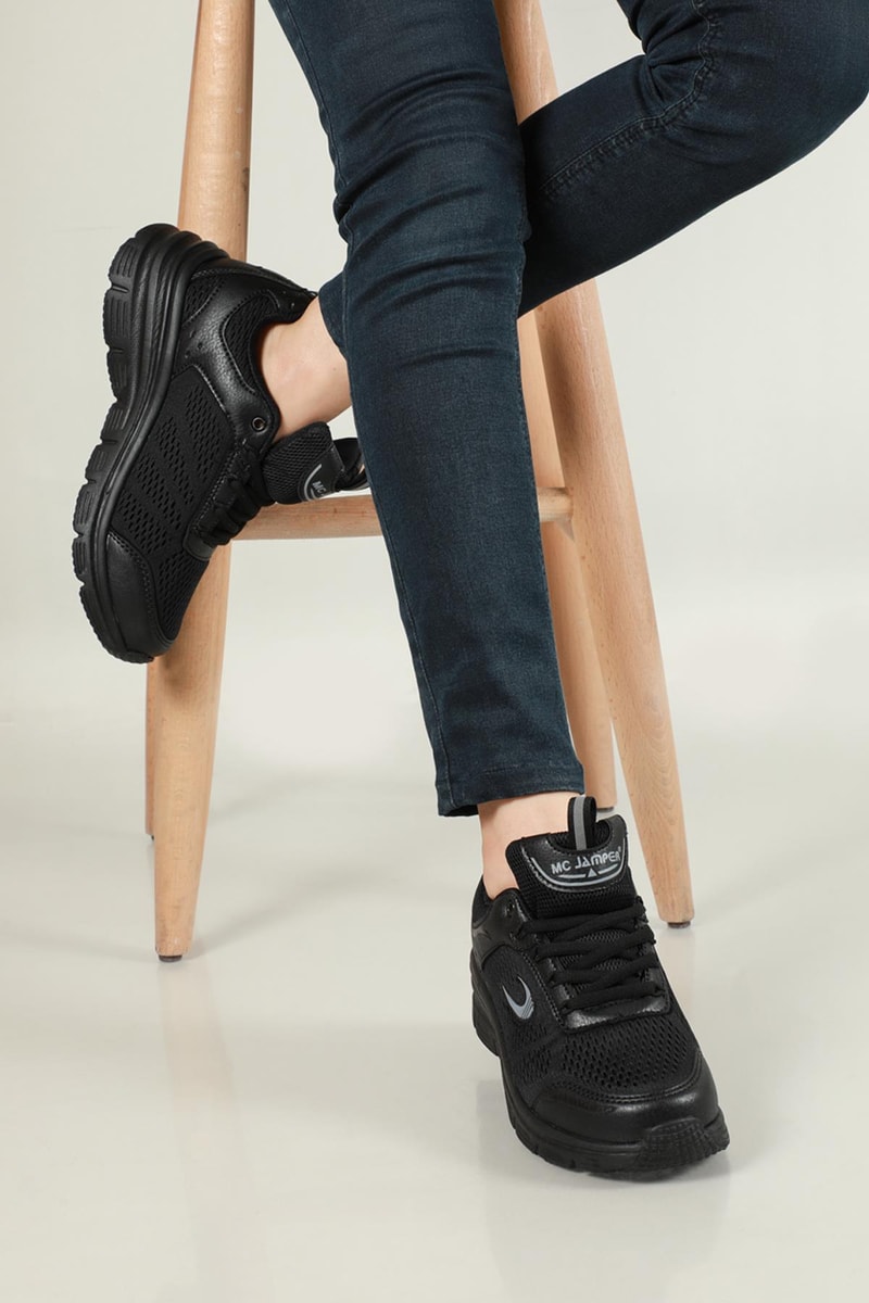Nefes Alır Ortopedik Siyah Unisex Spor Ayakkabı 2015 Unisex Günlük Spor Ayakkabı Jamper JAMPER 2015 Unisex